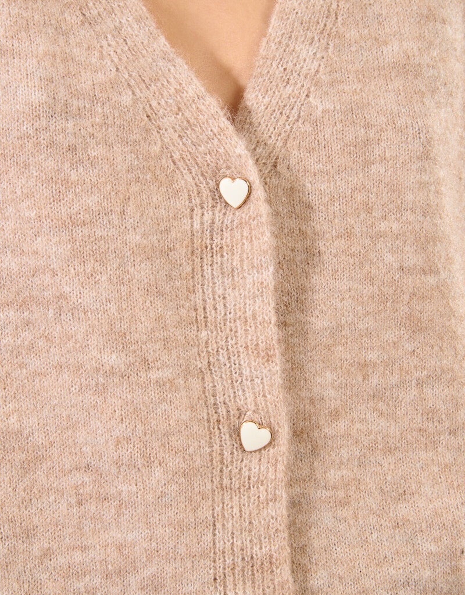 Molly Bracken Heart Button Cardigan