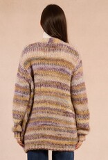 Molly Bracken Striped Open Cardigan