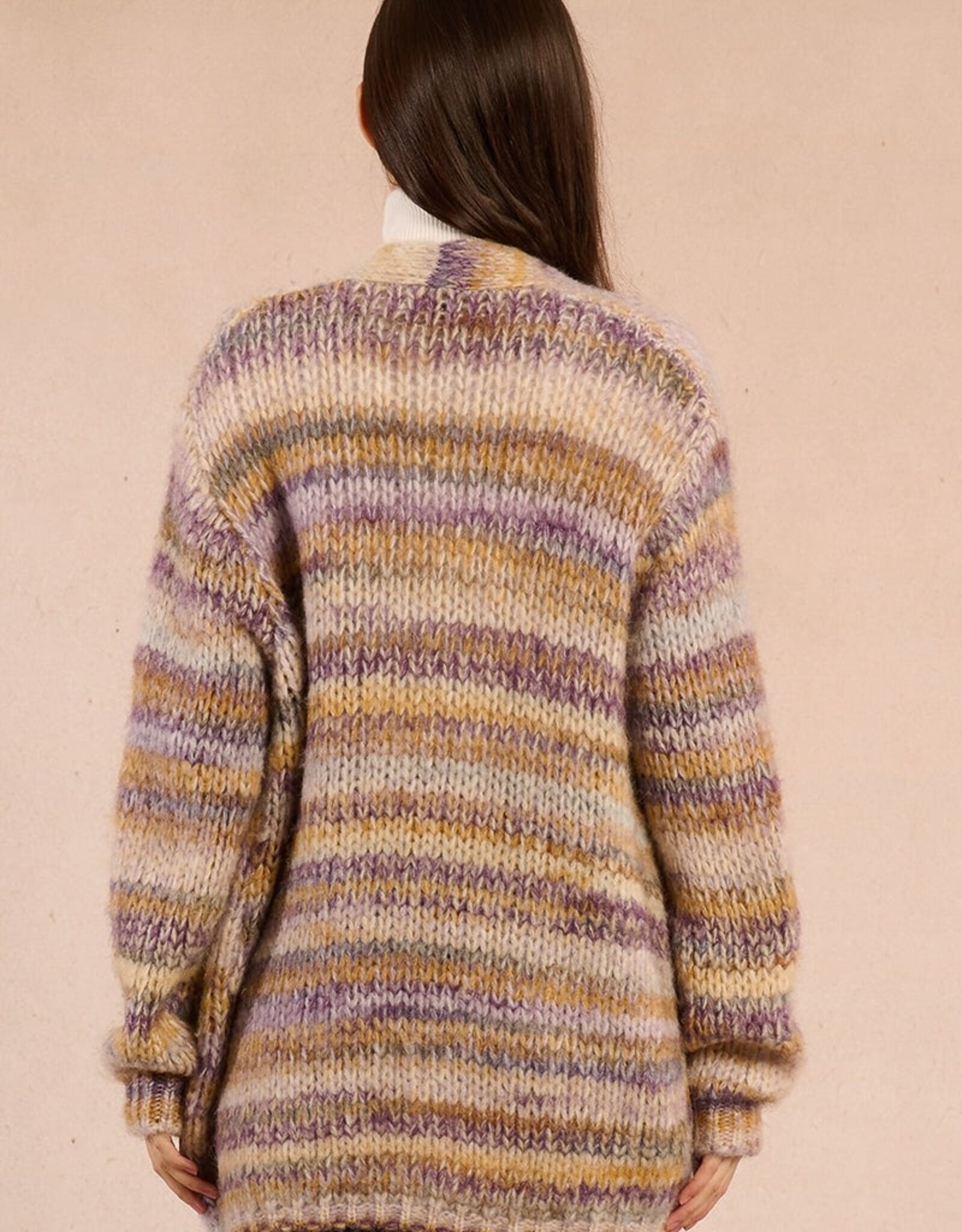 Molly Bracken Striped Open Cardigan