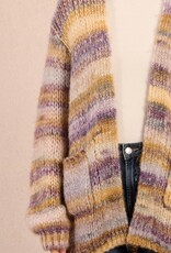 Molly Bracken Striped Open Cardigan