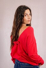 Molly Bracken Back Bow Sweater