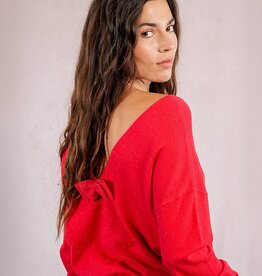 Molly Bracken Back Bow Sweater