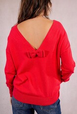 Molly Bracken Back Bow Sweater