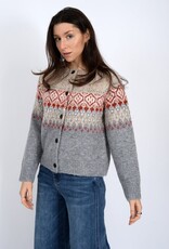 RD Style Themis Long Raglan Printed Cardigan