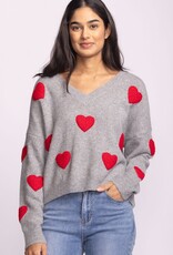 Pink Martini Espera Sweater w Hearts