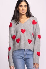 Pink Martini Espera Sweater w Hearts