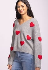 Pink Martini Espera Sweater w Hearts
