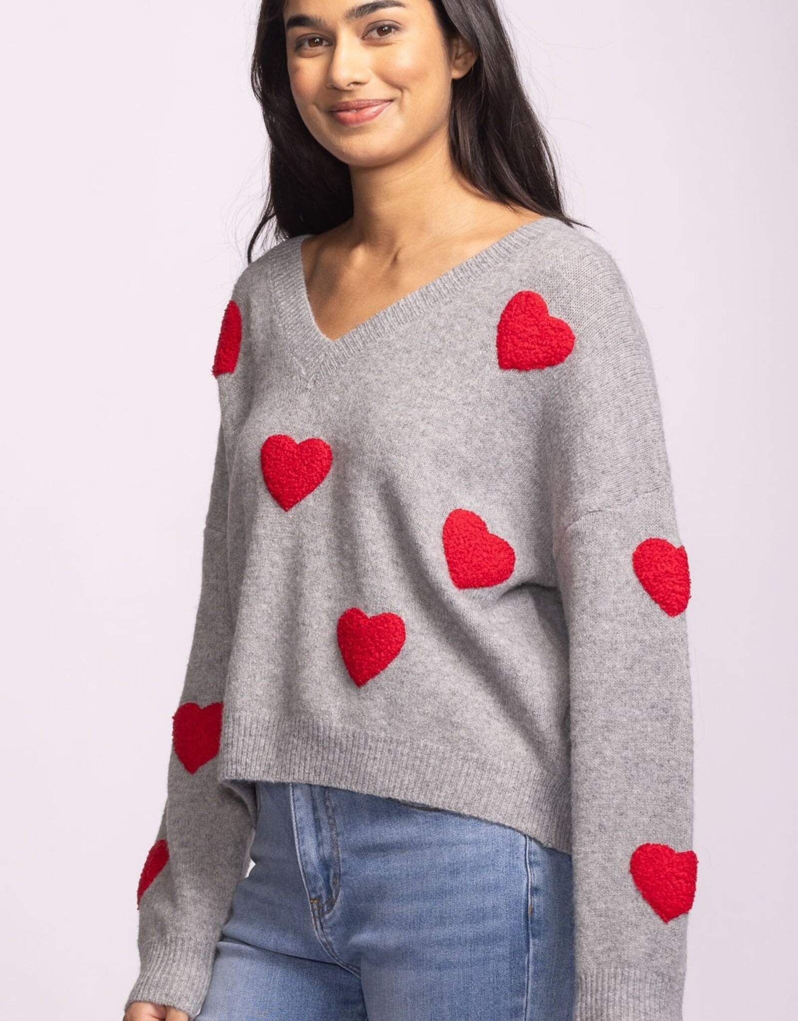 Pink Martini Espera Sweater w Hearts