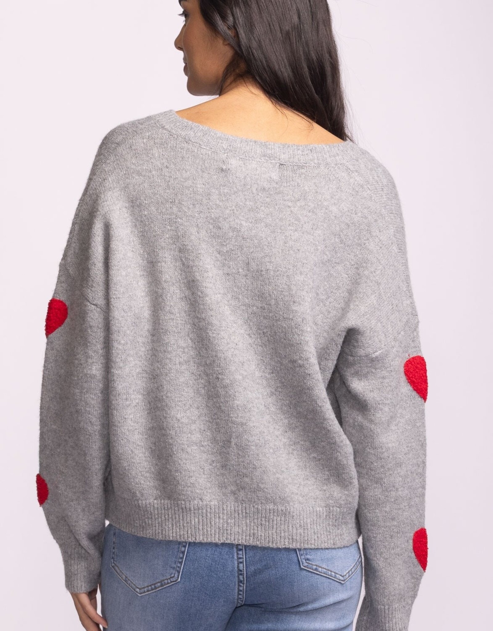 Pink Martini Espera Sweater w Hearts