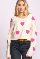 Pink Martini Espera Sweater w Hearts