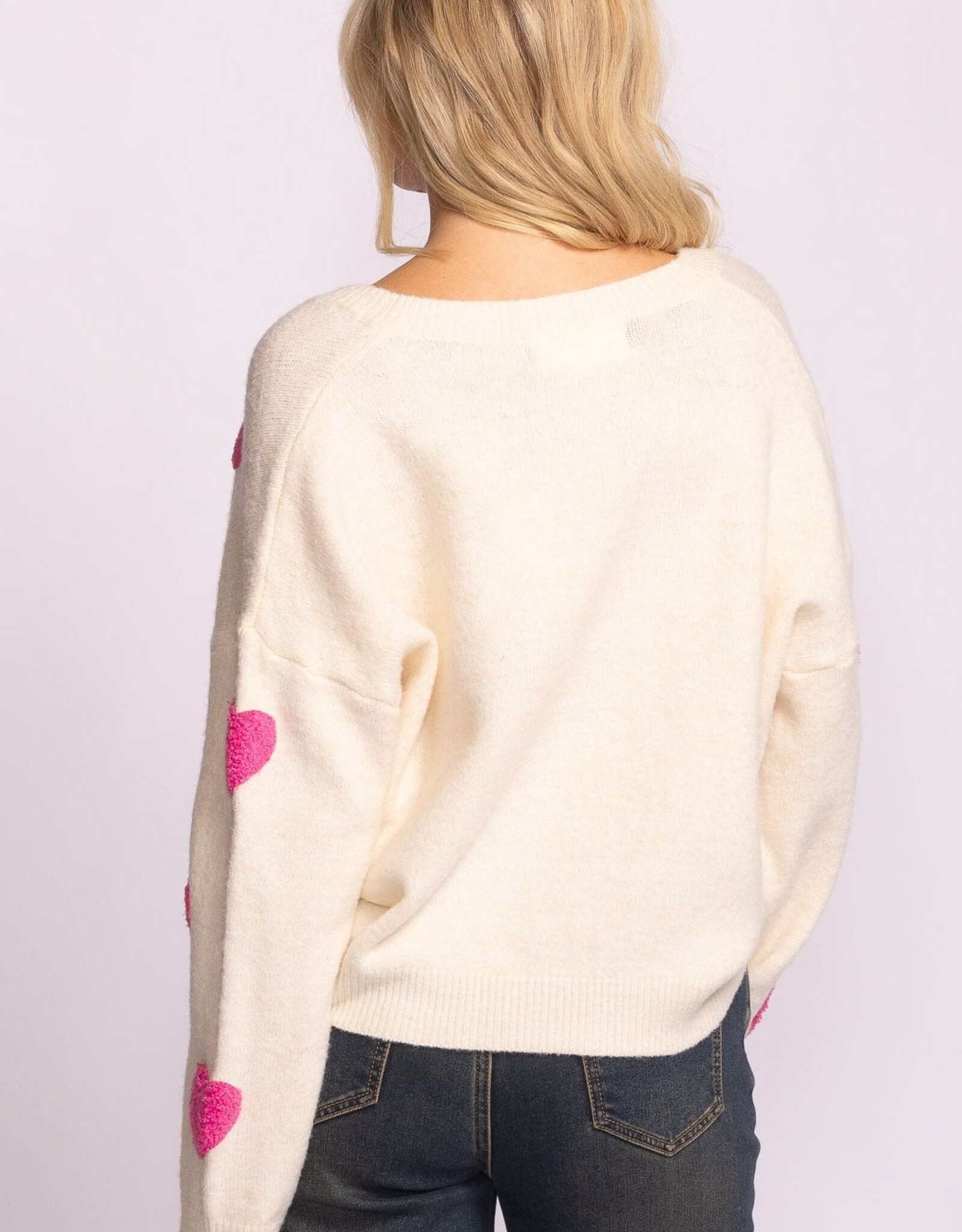 Pink Martini Espera Sweater w Hearts