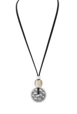 Merx Inc. Merx Silver Disk Necklace Silver