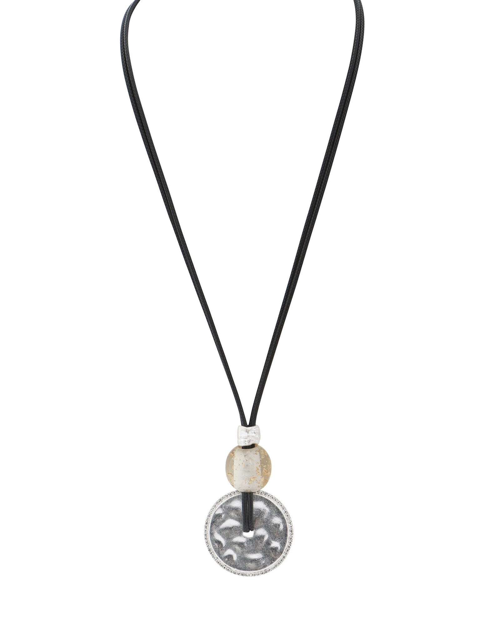 Merx Inc. Merx Silver Disk Necklace Silver