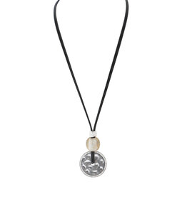 Merx Inc. Merx Silver Disk Necklace Silver