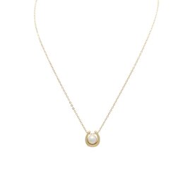 Merx Inc. Merx Pearl Gold Necklace Gold