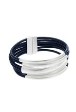 Merx Inc. Merx Multi Bracelet Navy