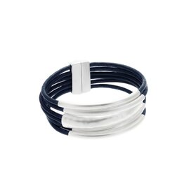 Merx Inc. Merx Multi Bracelet Navy