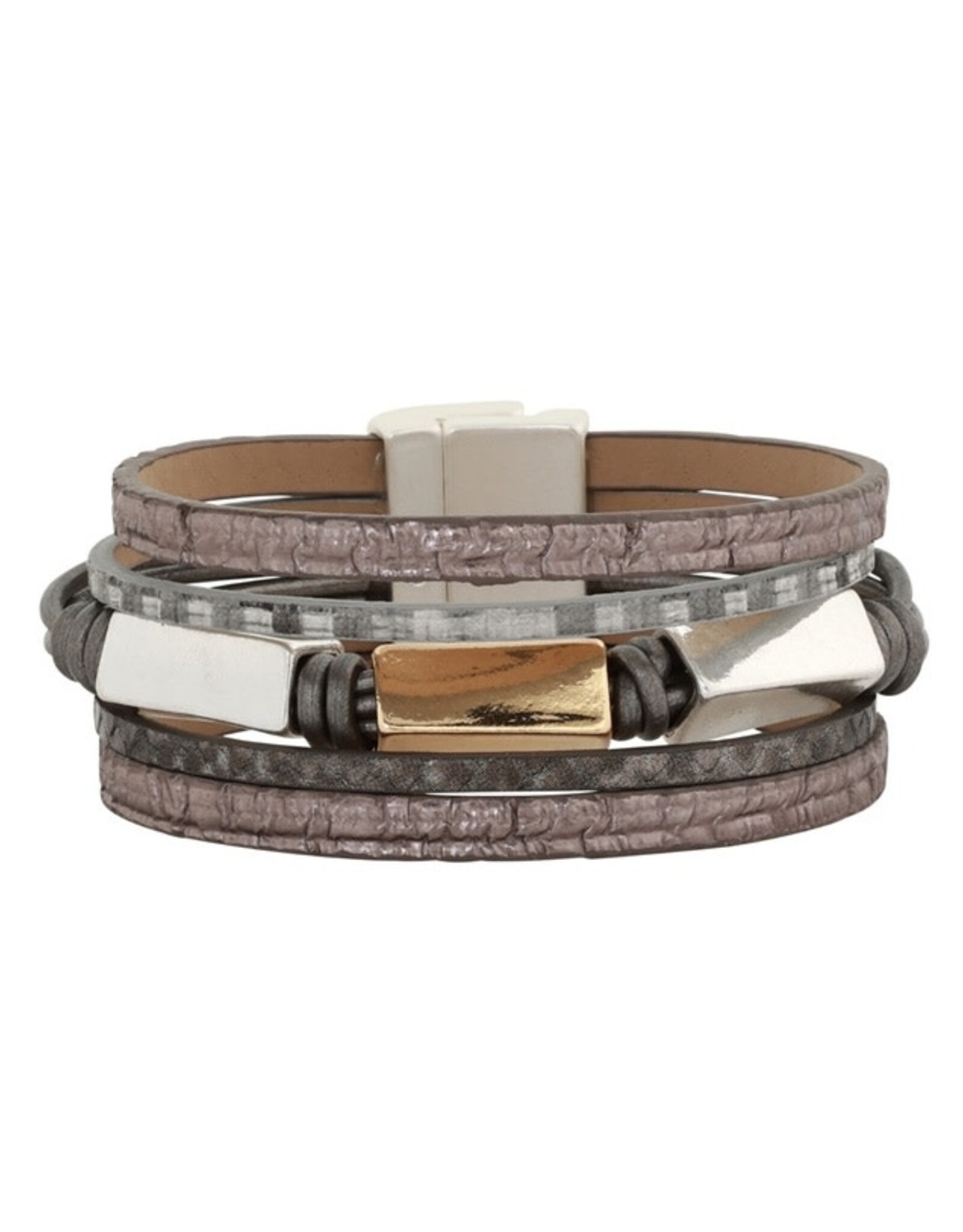 Merx Inc. Merx Rectangular Bead Bracelet