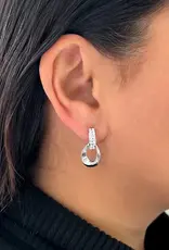 By Chance ByChance CZ Oval Shape Earrings