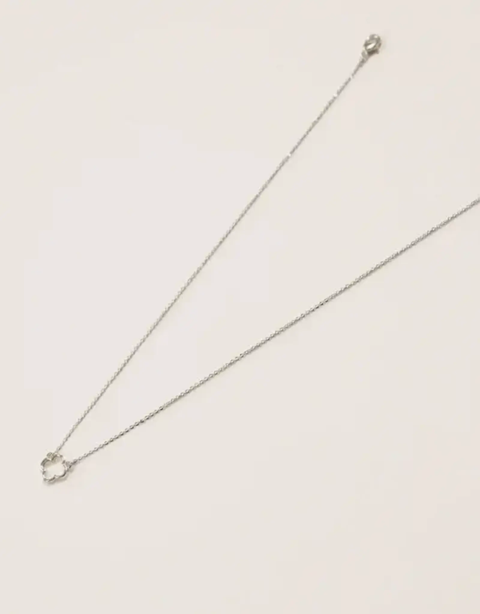 By Chance ByChance Clover Pendant Necklace Silver