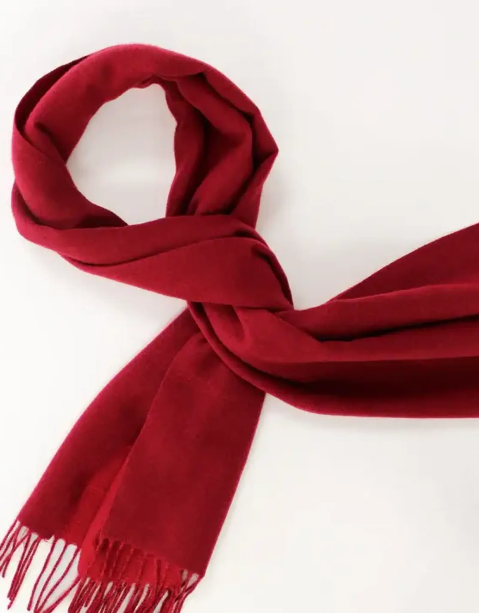By Chance ByChance Holly Double Sided Scarf Red