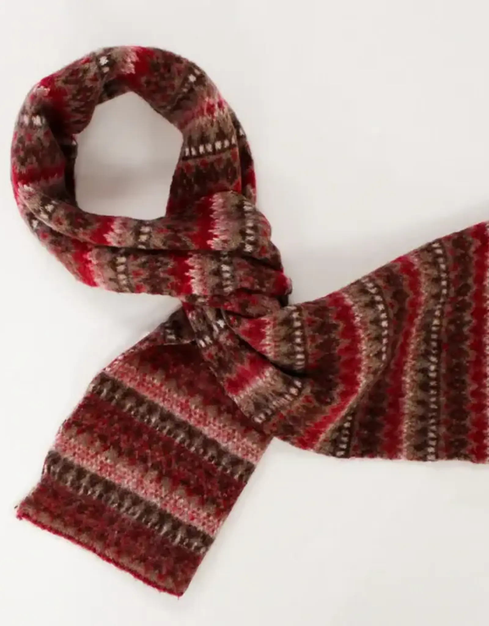 By Chance ByChance Pine Winter Scarf Red