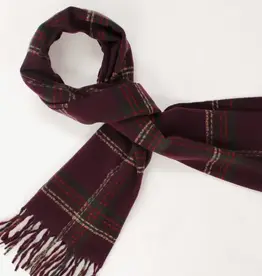 By Chance ByChance Carol Winter Scarf Burgandy