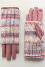 By Chance ByChance 3-1 Gloves Multi-Colour Pink