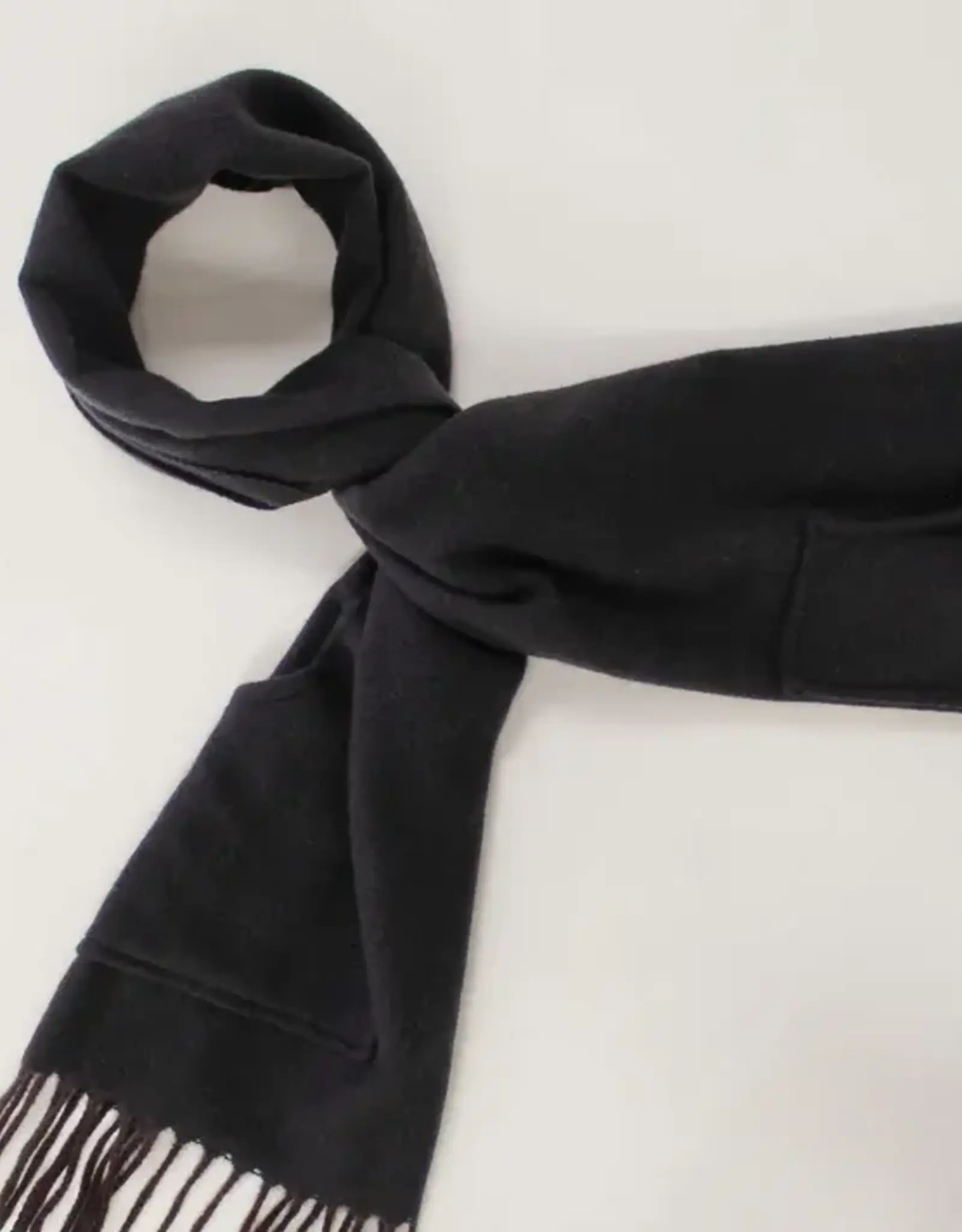 By Chance ByChance Jane Pocket Winter Scarf Black