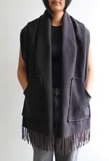 By Chance ByChance Jane Pocket Winter Scarf Black
