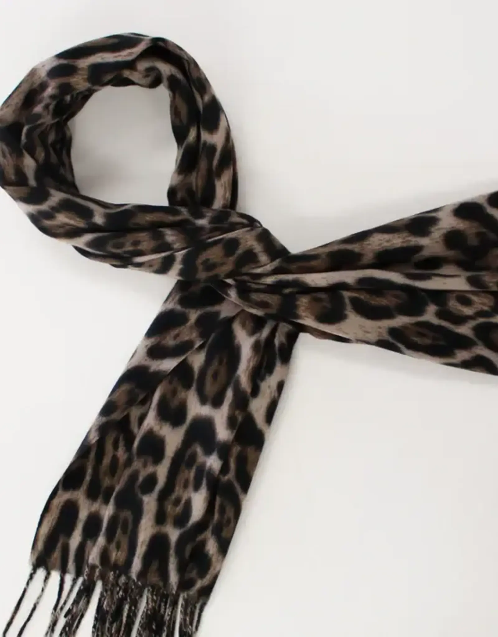By Chance ByChance Roxanne Animal Print Scarf