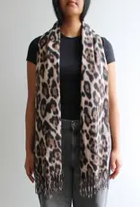 By Chance ByChance Roxanne Animal Print Scarf
