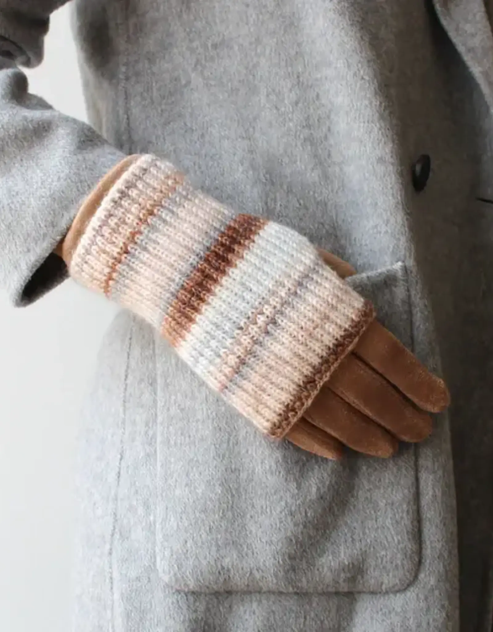 By Chance ByChance 3-1 Gloves Multi-Colour Beige
