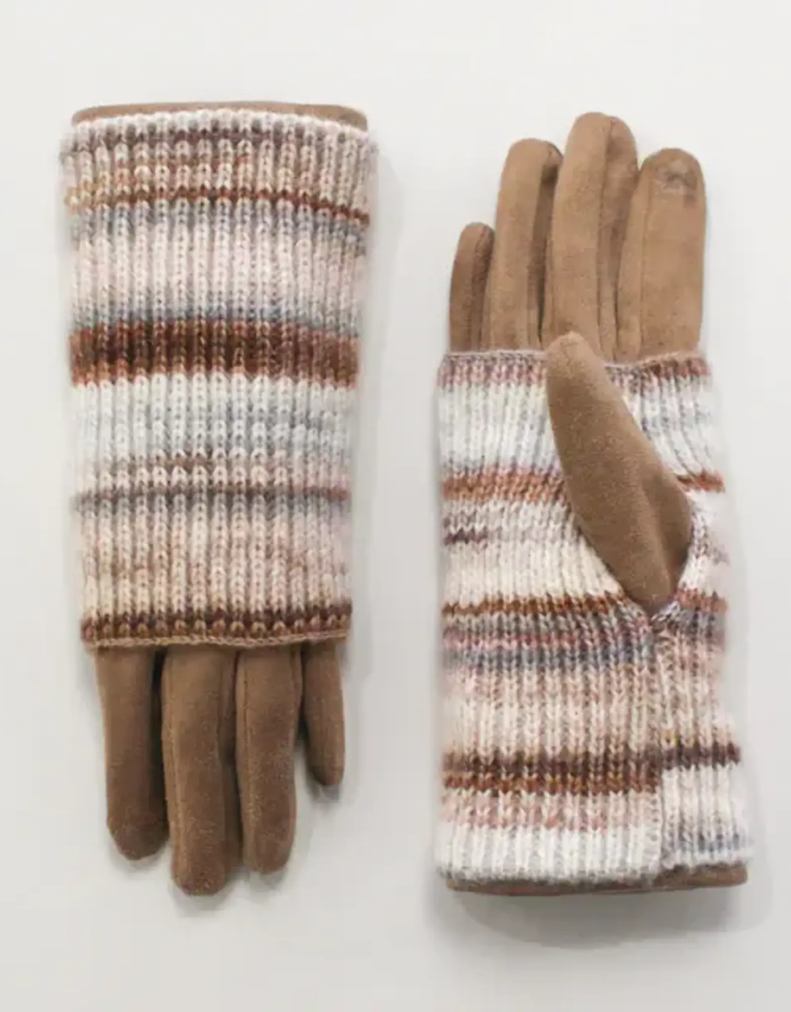 By Chance ByChance 3-1 Gloves Multi-Colour Beige