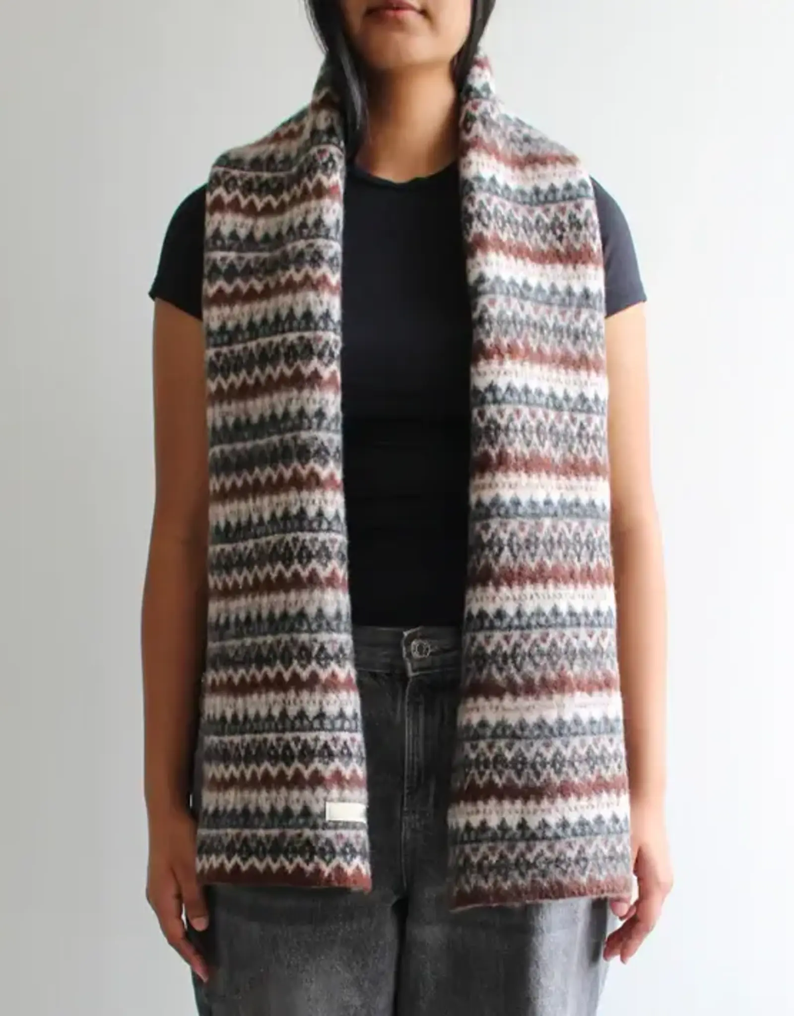 By Chance ByChance Pine Winter Scarf Brown