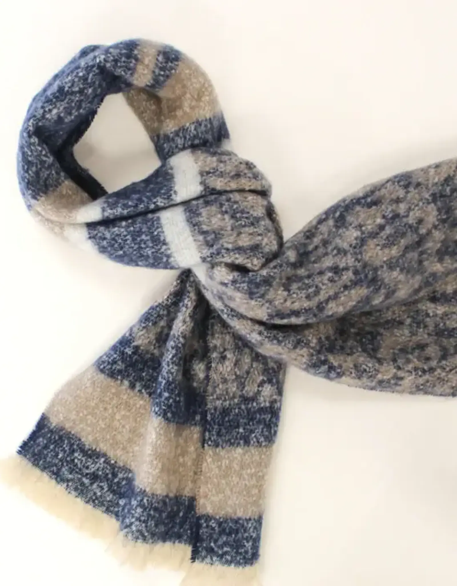 By Chance ByChance Bri Winter Scarf Blue