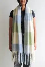 By Chance ByChance Olive Winter Scarf Green