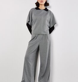 Apricot Invert Pleat Wide Tailored Trouser