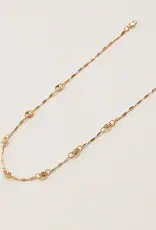 By Chance ByChance Short Necklace | Oval Link Design Gold