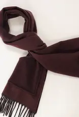 By Chance ByChance Jane Pocket Winter Scarf Burgandy