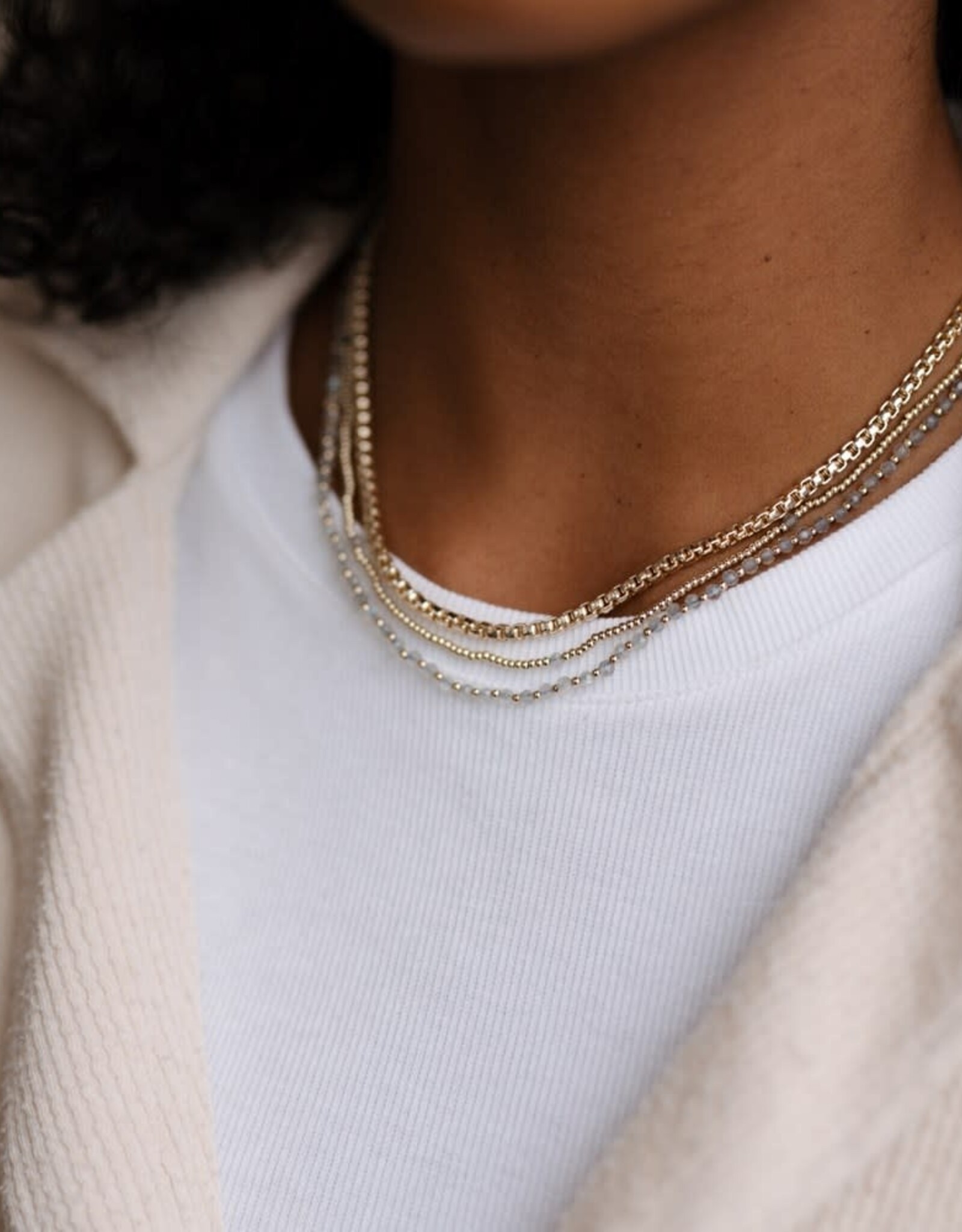 Glee Glee Always Necklace - Labradorite