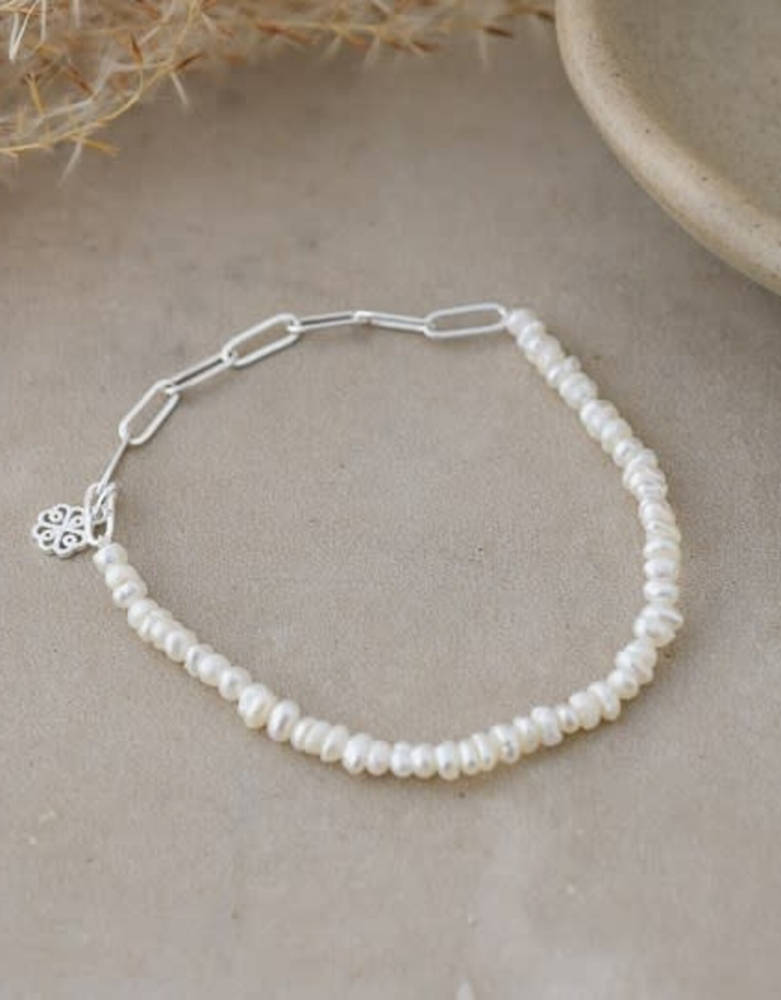 Glee Glee Alyssa Bracelet - White Pearl