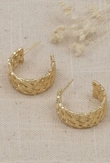 Glee Glee Criss Cross Hoops