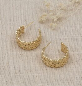 Glee Glee Criss Cross Hoops