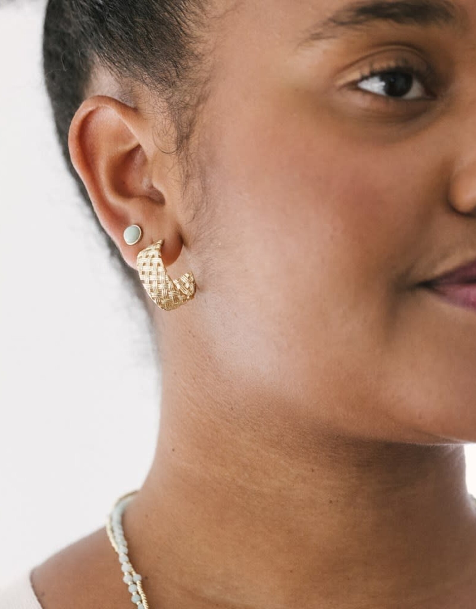 Glee Glee Criss Cross Hoops