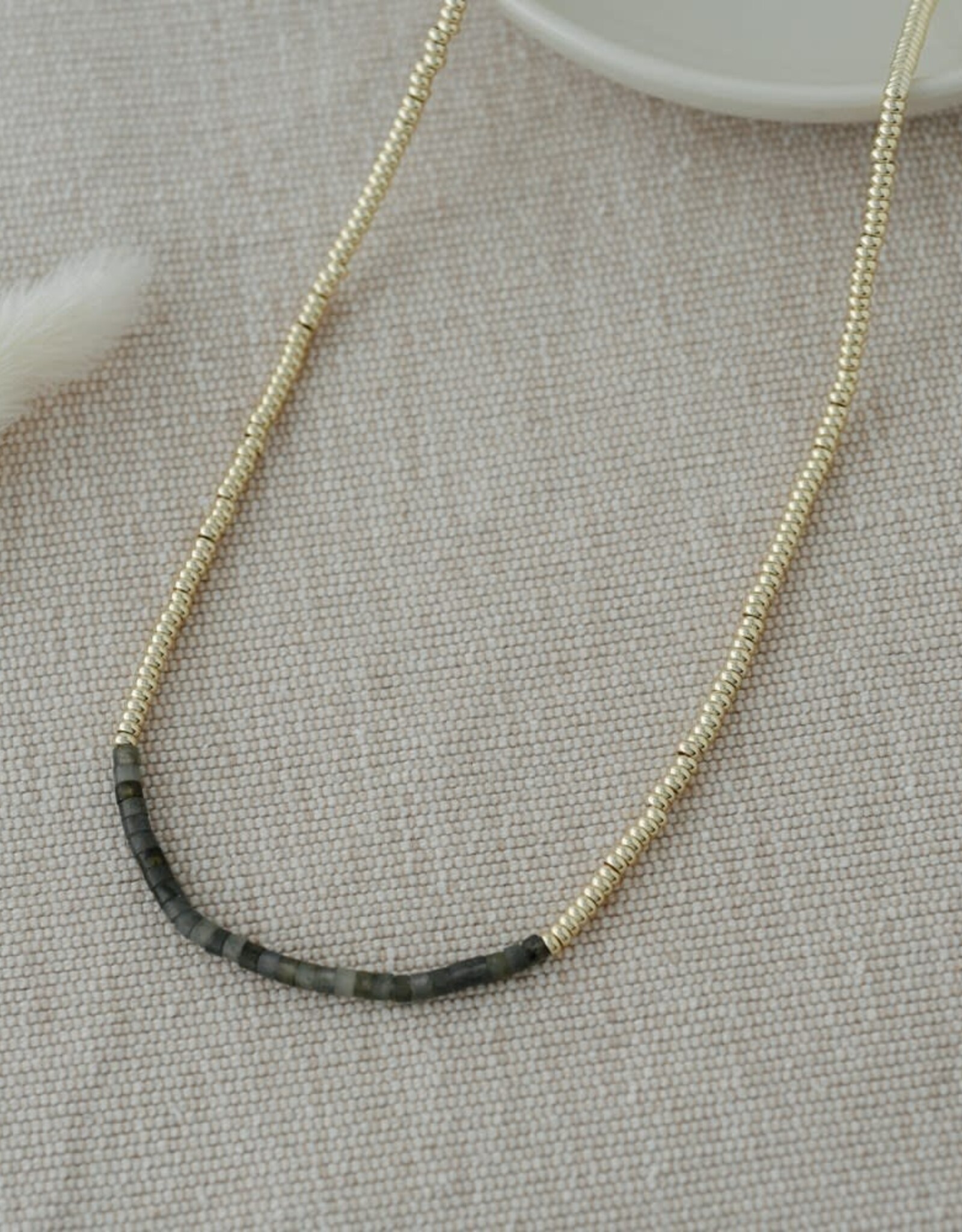 Glee Glee Dax Necklace - Labradorite