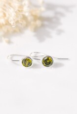 Glee Glee Dazzle Earrings Moss Green