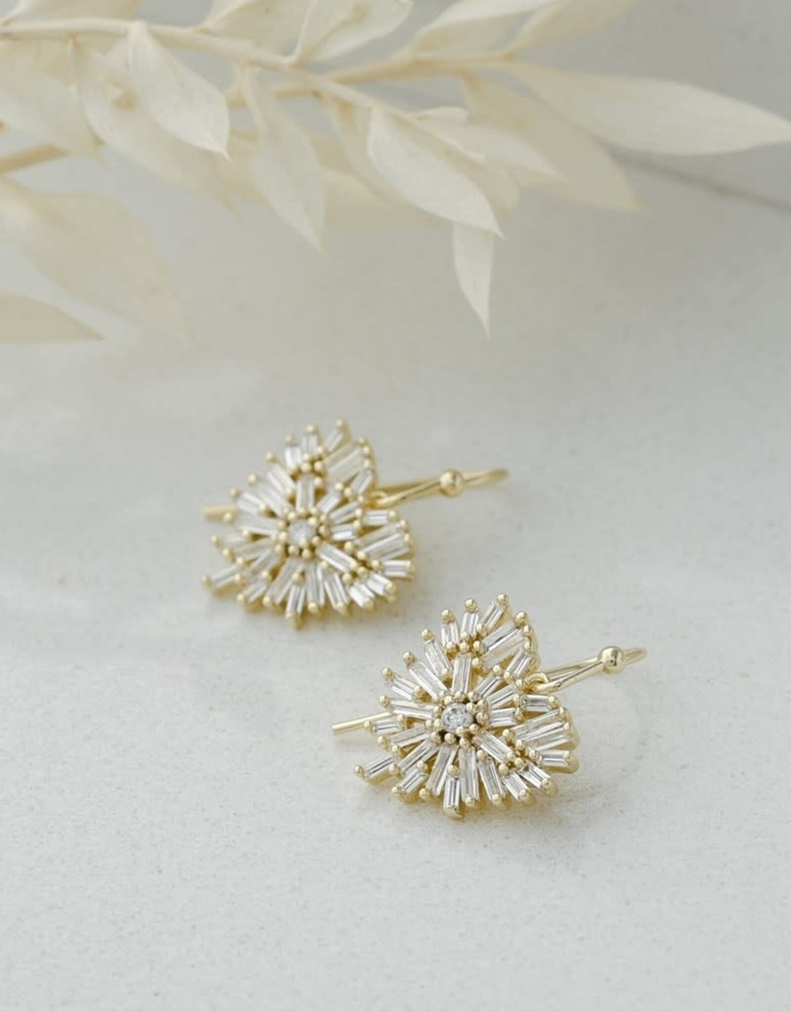 Glee Glee Elaborate Heart Earrings