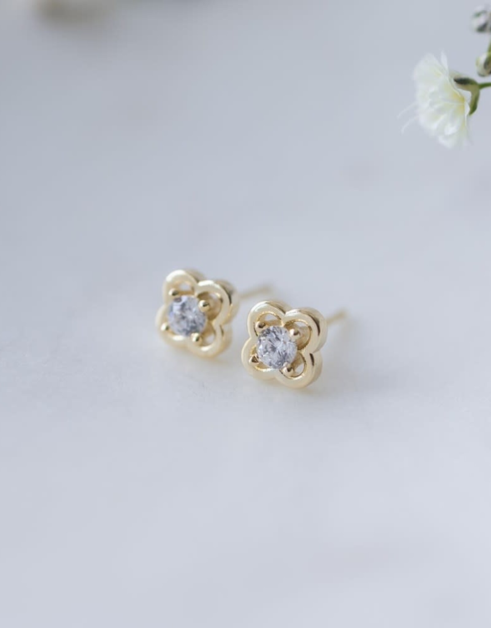 Glee Glee Elodie Studs - Clear