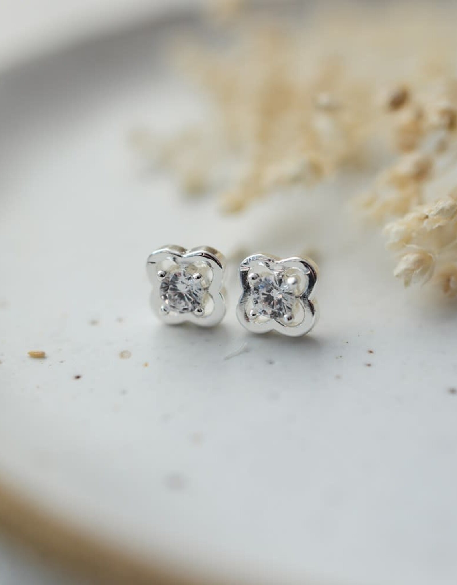 Glee Glee Elodie Studs - Clear